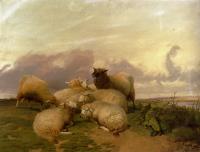 Thomas Sidney Cooper - Sheep In Canterbury Water Meadows